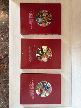 set de 6 libros de cuentos infantiles bilingües