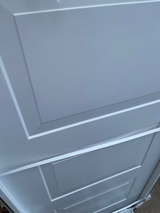 Puerta interior lacada blanca 72,5cm
