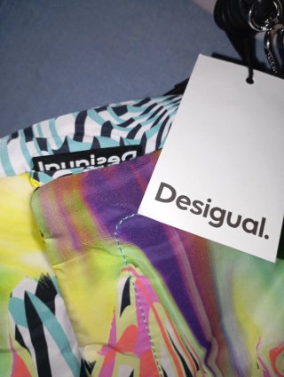 ( NUEVO ) DESIGUAL Bolso bandolera abstracto multi