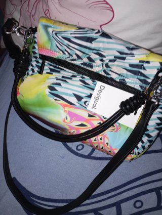 ( NUEVO ) DESIGUAL Bolso bandolera abstracto multi