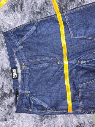 Jeans Urban Classics Carpenter / Workwear blu