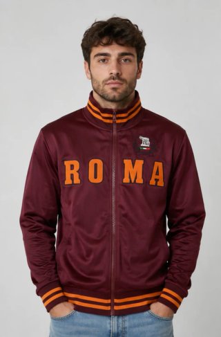 Chaqueta Roma Hombre Roja y Naranja.