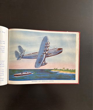 Libro Ilustrado de 1943 - Famosos Aviones y Vuelos