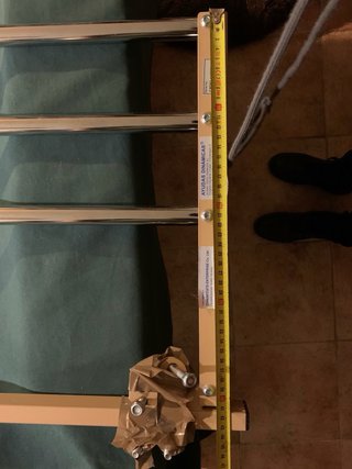 Barriera pieghevole per letto per anziani. AD-955