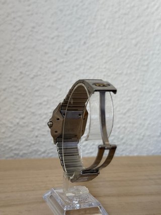 Cartier Santos Carreé Oro y Plata