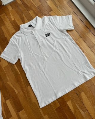 Polo Emporio Armani Blanco Talla M