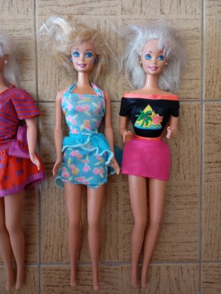Barbie anni 90 vintage vestite