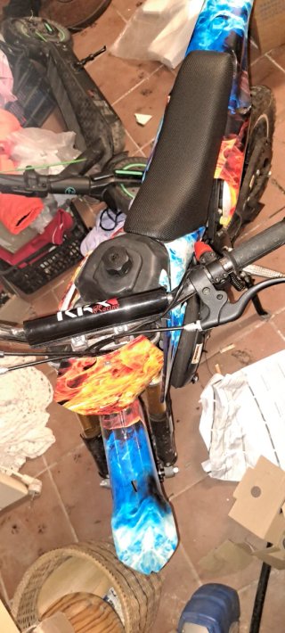 Moto Cross Niños Gasolina