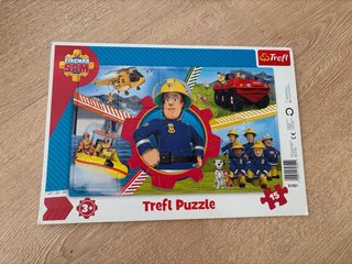 Puzzle Bombero Sam Trefl 15 Piezas