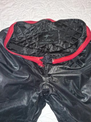 Pantalón de cordura para moto negro