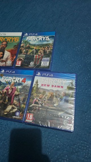 Lote Far Cry PS4/PS5 Nuevos