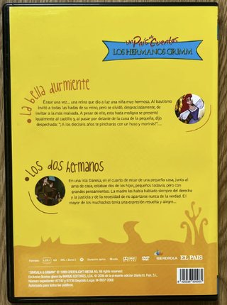 DVD Los Hermanos Grimm: La bella durmiente