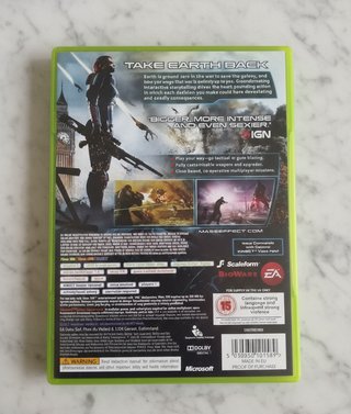Mass Effect 3 Xbox 360 Completo 2 Dischi