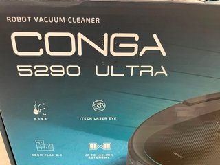 Aspiradora Robot Conga Negra