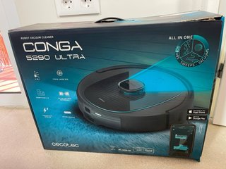 Aspiradora Robot Conga Negra
