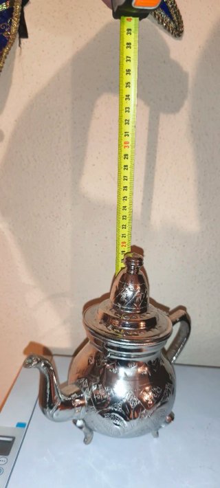 Teiera Marocchina/Araba Metallo Placcato