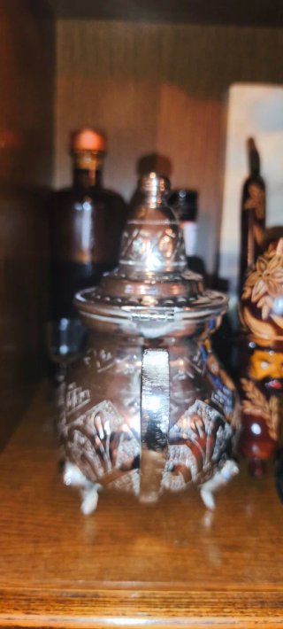 Teiera Marocchina/Araba Metallo Placcato
