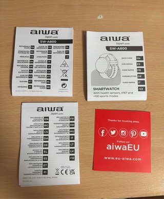 Reloj Inteligente Aiwa SW-A800 Nego