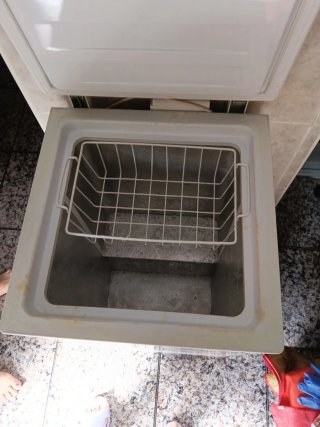 Congelador Beko blanco buen estado