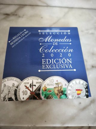 Estuche 4 monedas plata UEFA EURO 2020