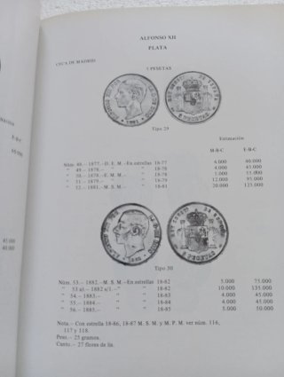 Libro Monedas Españolas 1868-1978
