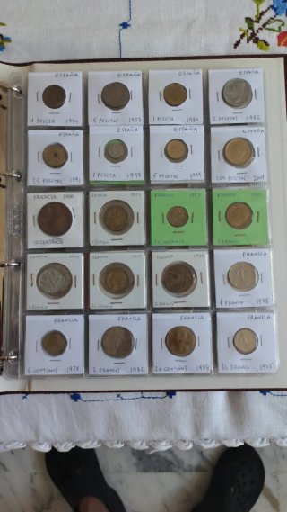 Colección de Monedas del Mundo