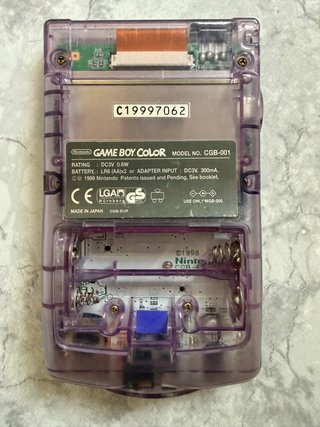 Game Boy Color Morado transparente (atomic purple)