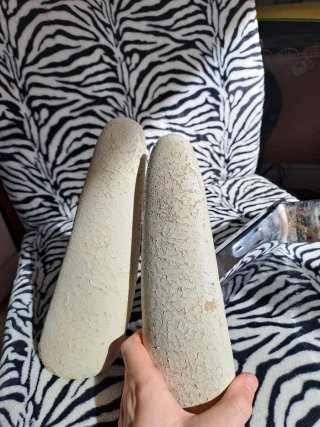 Silla de escritorio restaurada con estampado cebra