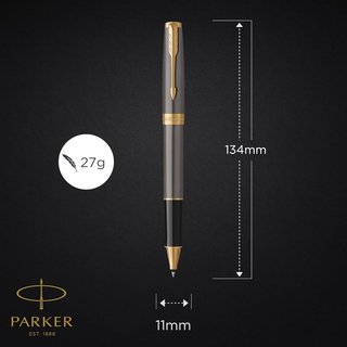 Bolígrafo Roller Parker Sonnet Gris NUEVO