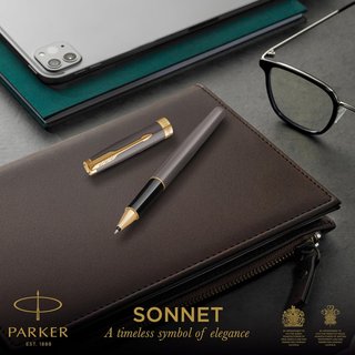 Bolígrafo Roller Parker Sonnet Gris NUEVO