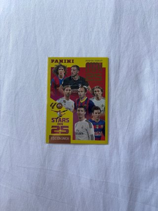 Cromo Panini Stars on 25 Edición Única