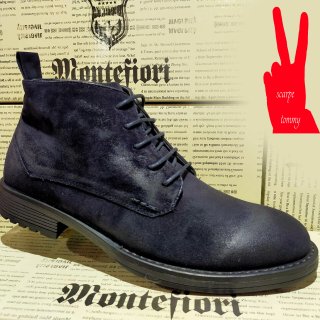 Stivali Montefiori Uomo Pelle CAMOSCIO 40 AL 45