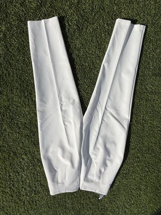 Pantalón Zara pinzas blanco Talla L