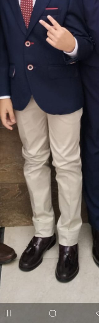 Castellanos niño mocasines borla piel