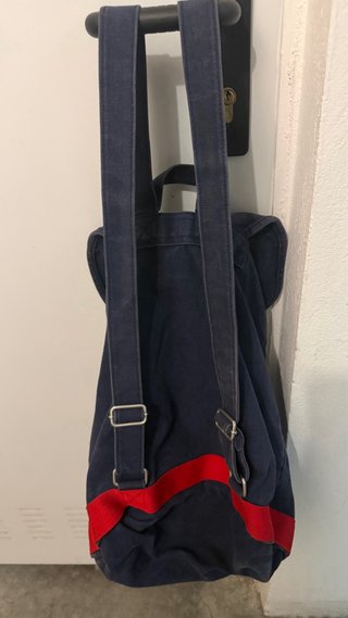 Mochila Tommy Hilfiger Azul y Roja