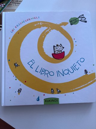 Libro interactivo infantil "El libro inquieto" - K