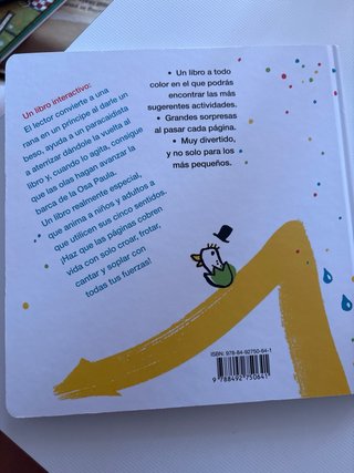 Libro interactivo infantil "El libro inquieto" - K