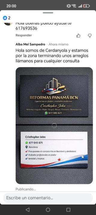 Trabajos de reformas