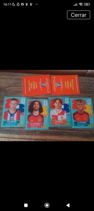 Lote cromos Mundial 2022