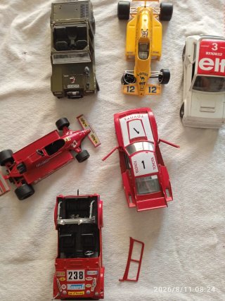 Modellini Auto Vintage: Jeep, F1, Toyota