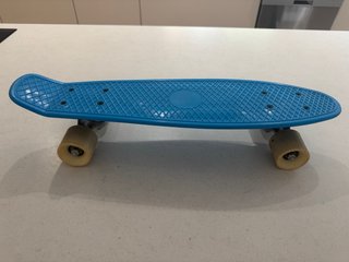 Monopatín tipo Penny Decathlon azul