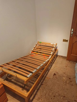 Somier articulado manual madera