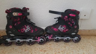 Patines en línea extensibles para niña