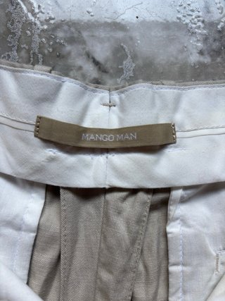 Pantalones cortos Mango beige