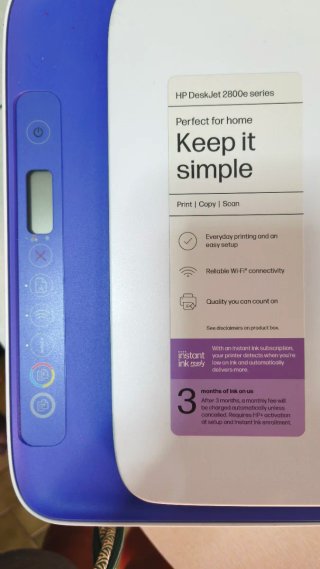 HP DeskJet 2821e Multifunción - Como Nueva