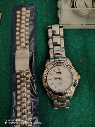Lotto ricambi orologi uomo riciclo creativo