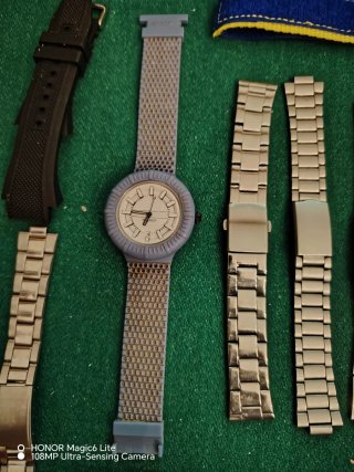 Lotto ricambi orologi uomo riciclo creativo