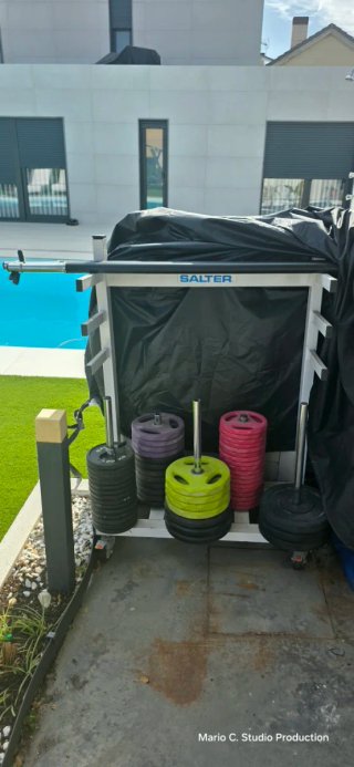 Body Pump: Soporte + Barras + Discos