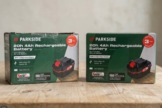 2 Baterías Parkside 20V 4Ah Nuevas