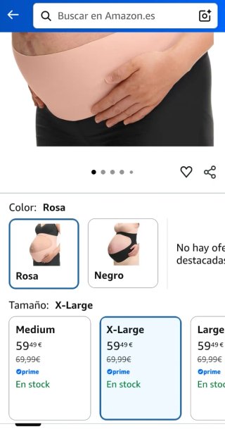 Faja Embarazo Momcozy XL Color Carne